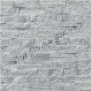 Split Pure Grey Marble Wall Cladding