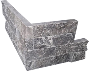 Vietnam Sky Vein Marble Coner Wall Panels