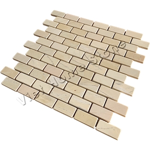 Vietnam Yellow Marble Brick Marble Mosaic