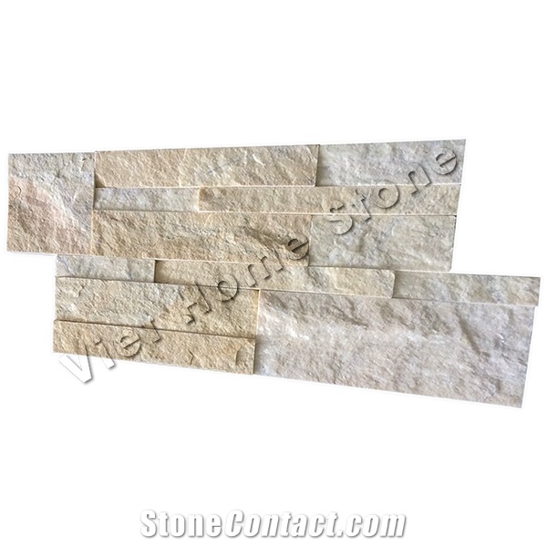 Yellow Marble Ledge Stone, Cultured Stone Wall Cladding