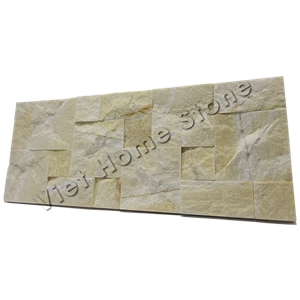 Yellow Marble Ledge Stone, Cultured Stone Wall Cladding