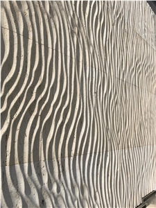 Ventilated Curtain Wall with Sculpture Processing