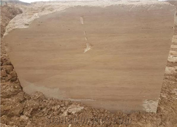 Beige Travertine Takab Blocks