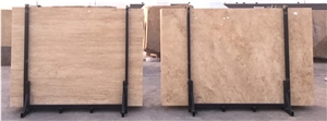 Beige Travertine Takab Blocks
