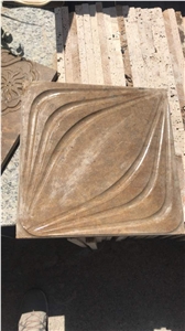 Elexire Brown Limestone Block