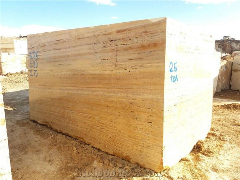 Lemone Azarshahr Travertine Block