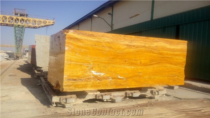 Lemone Azarshahr Travertine Block