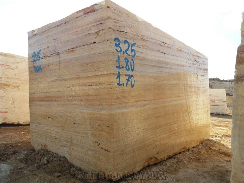 Lemone Azarshahr Travertine Block
