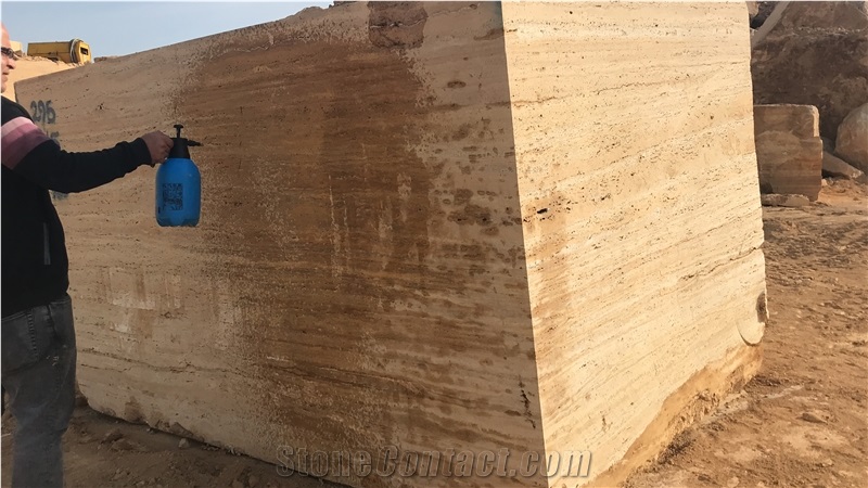 Lemone Azarshahr Travertine Block