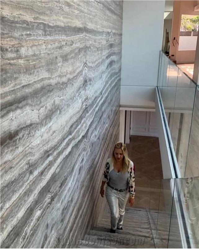 Silver Takab Slab & Tile Travertine Slabs