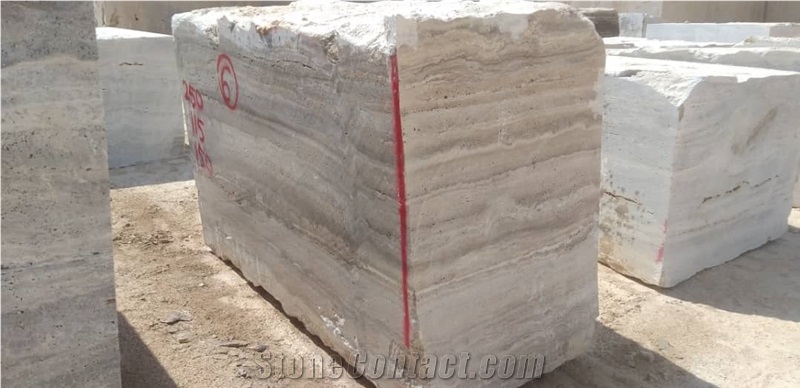Silver Takab Slab & Tile Travertine Slabs