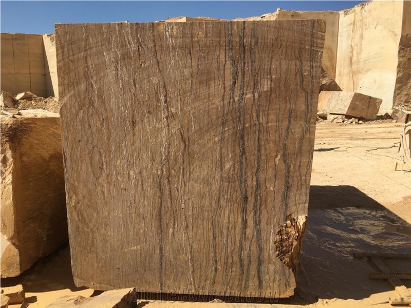 Walnut Azarshahr Travertine Block
