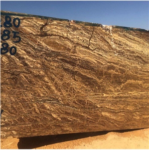Walnut Azarshahr Travertine Block