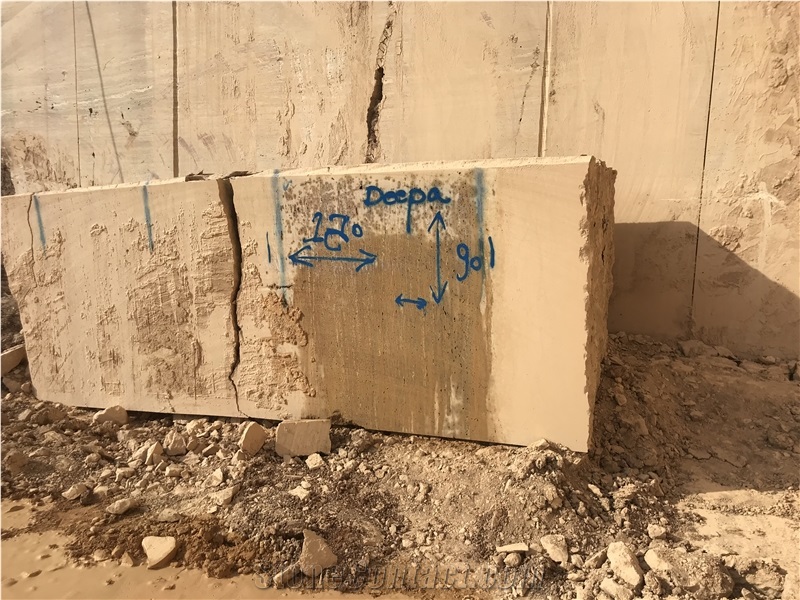 Walnut Azarshahr Travertine Block