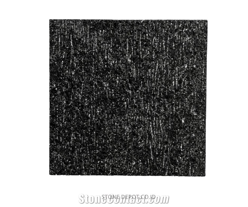 Black Lava Stone Bali Tiles