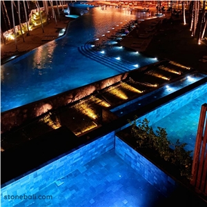 Black Lava Stone Bali Tiles