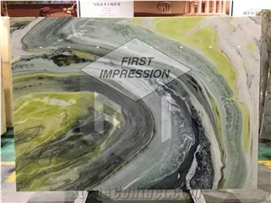 Best Price Dreaming Green Marble Slabs,Tiles