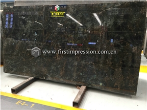 Blue Granite Labradorite Blue Slabs for Interior