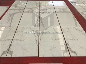 Famous White Marble Calacatta Gold Cut to Size