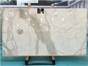 Italy Luxury White Marble Calacatta Carrara Slabs Italy Luxury White Marble Calacatta Carrara Slabs
