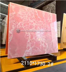 New Polished Pink Onyx Slabs,Tiles for Walling New Polished Pink Onyx Slabs,Tiles for Walling