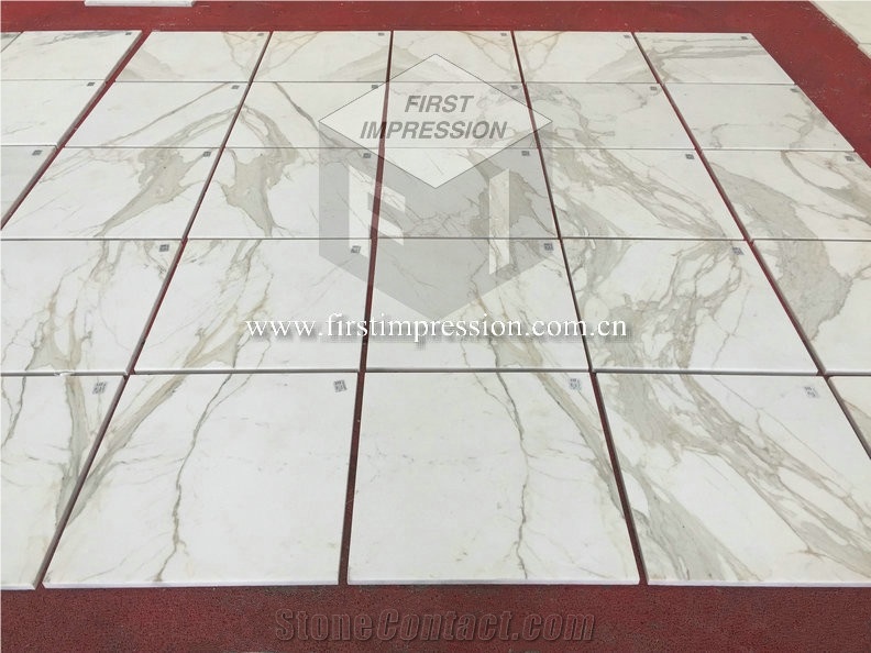 White Marble Calacatta Gold Cut to Size,Slabs