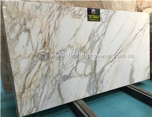 White Marble Calacatta Gold Cut to Size,Slabs