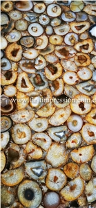Yellow Agate Semiprecious Stone Slab,Gemstone Tile Yellow Agate Semiprecious Stone Slab,Gemstone Tile