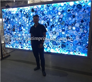 Yellow Agate Semiprecious Stone Slab,Gemstone Tile