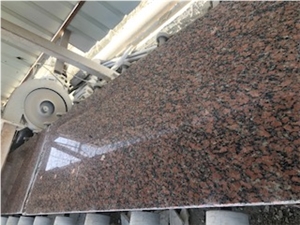 Red Aswan Granite Tiles, Slabs