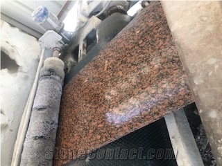 Red Aswan Granite Tiles, Slabs