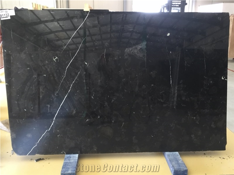Atlas Black Marble Slabs