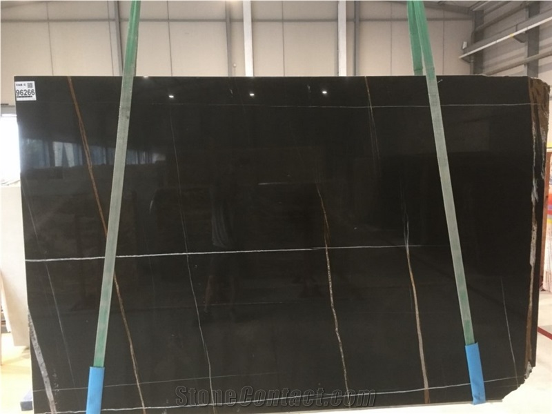 Bambu Black Marble Slabs