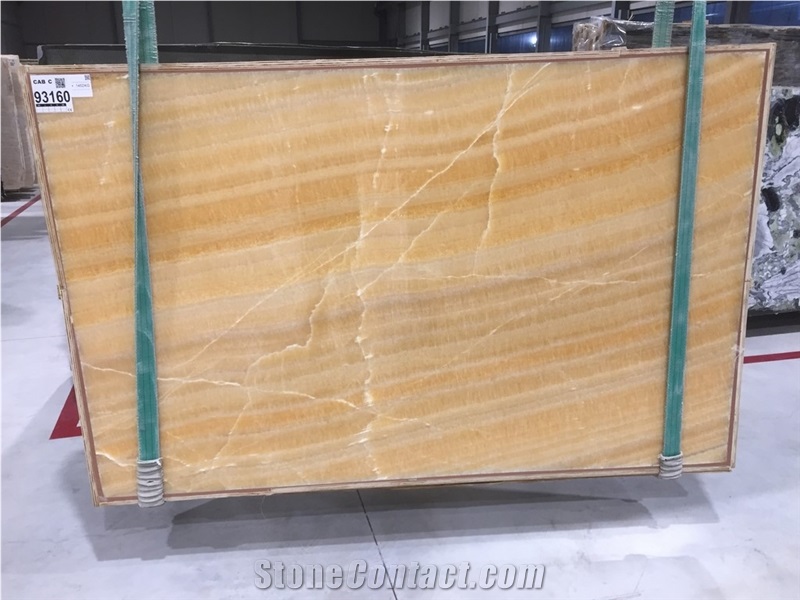 Peach Onyx Slabs