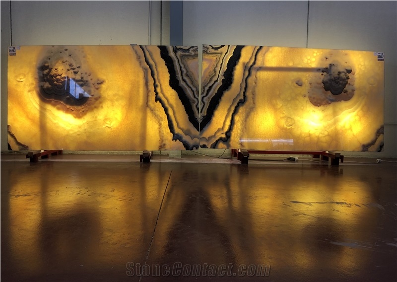 Yellow Onyx Slabs