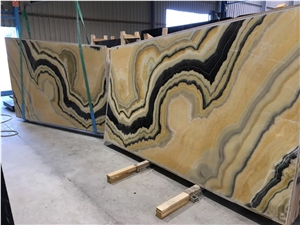 Yellow Onyx Slabs