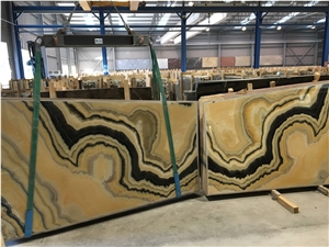 Yellow Onyx Slabs
