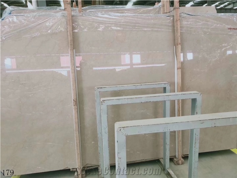 Iran Royal Botticino Red Veins Marble Cream Tiles