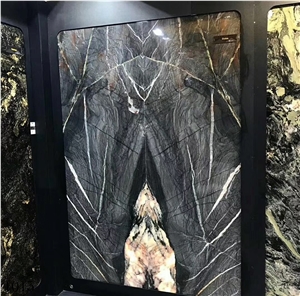 Silver Grey Goose Quartzite Slab Tile