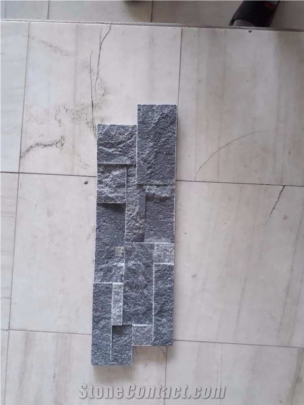 Stone Wall Panel Black Z Shape, Decorative Stone Wall Panel Veneer