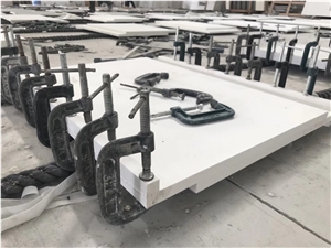 Calacatta Quartz Artificial Stone Countertops