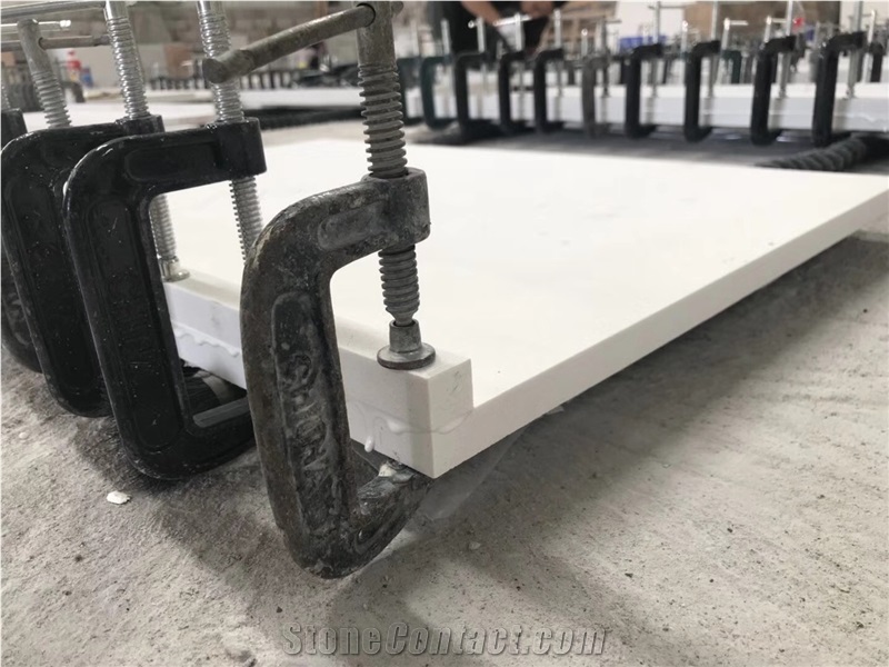 Calacatta Quartz Artificial Stone Countertops