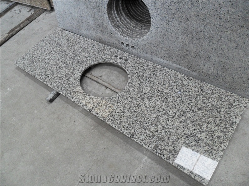 Tiger White G723 Granite Vanity Countertop