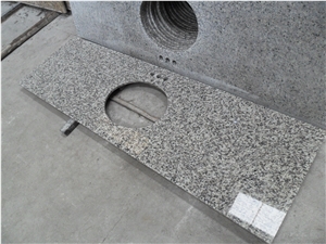 Tiger White G723 Granite Vanity Countertop