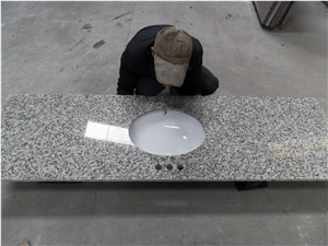 Tiger White G723 Granite Vanity Countertop