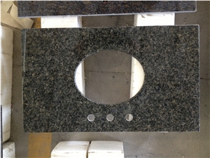 Ubatuba Green Granite Polished Vanity Top