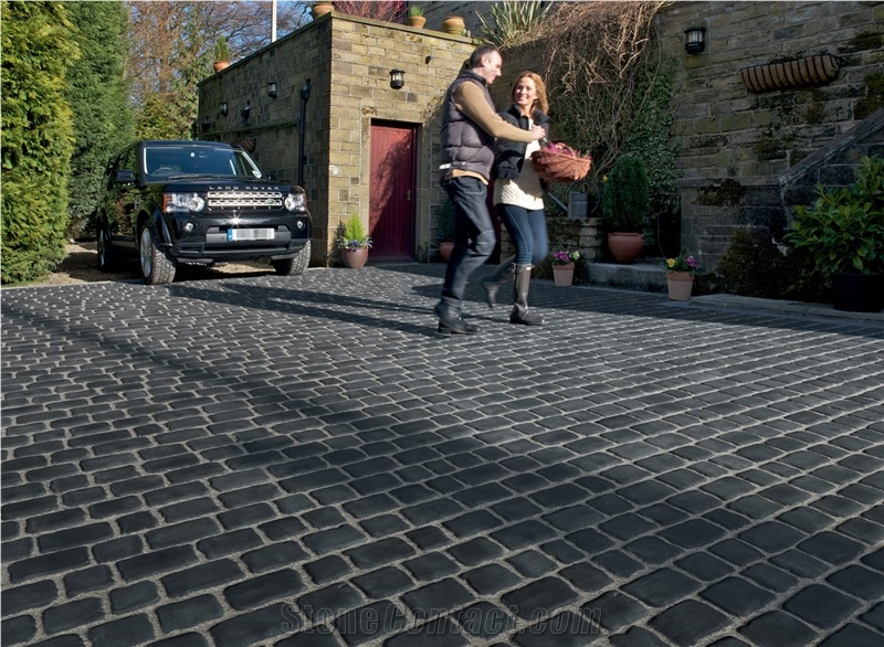 Black Basalt Cobble Stone Turkey