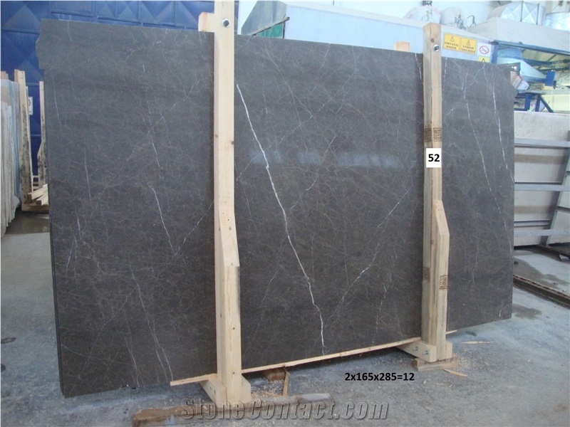 Olive Maron - Armani Brown Marble Tiles & Slabs