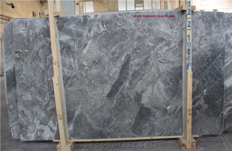 Silver Fantasy Marble from Turkey