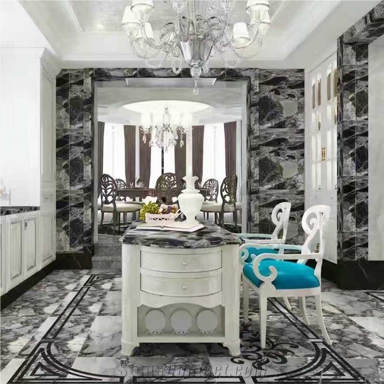 Titanic Storm Marble Slabs and Tiles